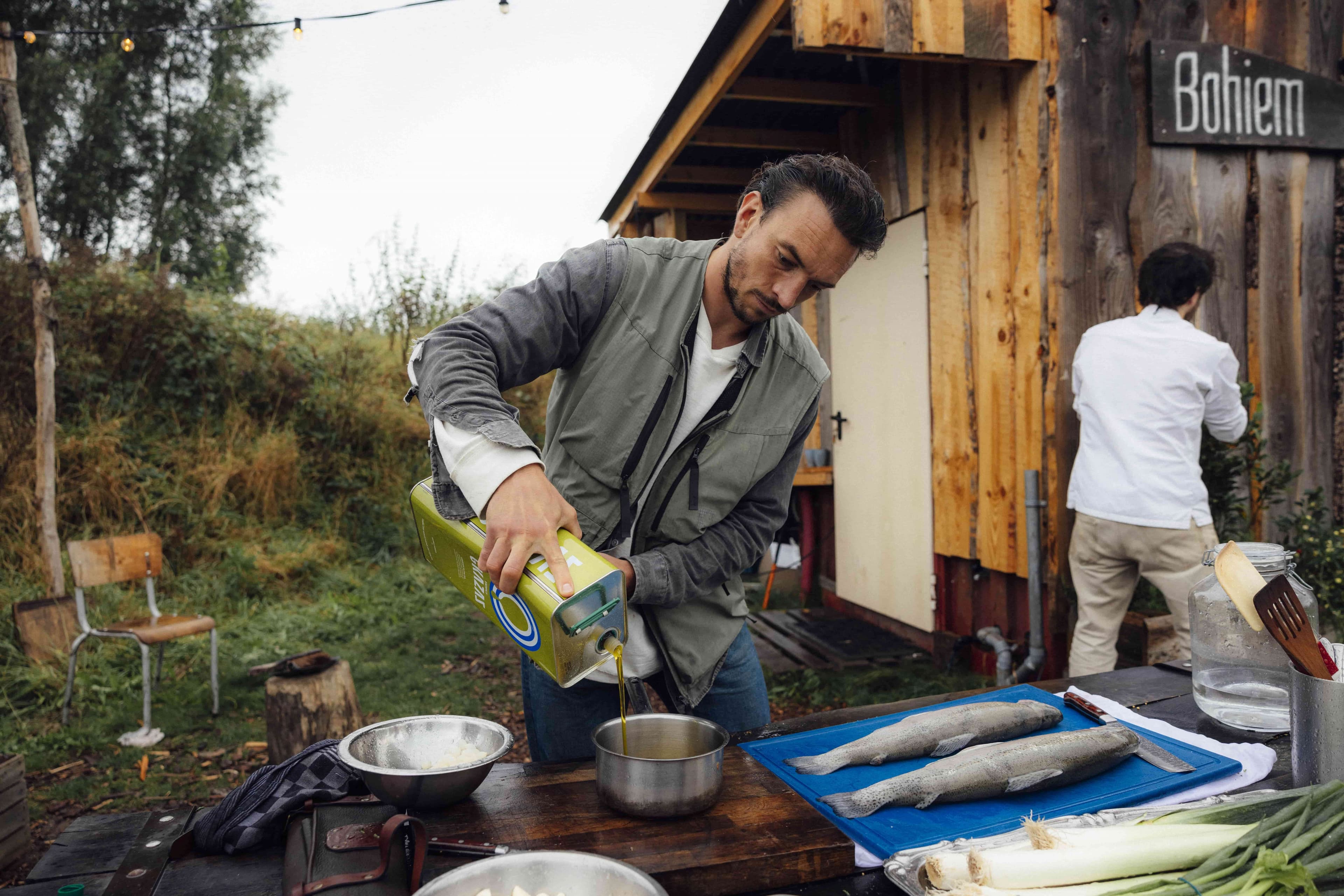 5 liter organic olive oil can