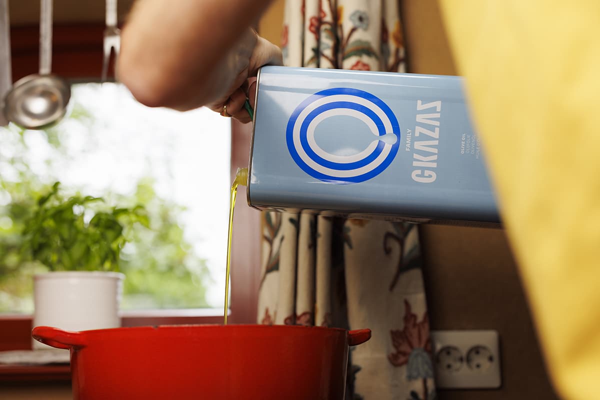 Extra virgin olive oil 5 liter can